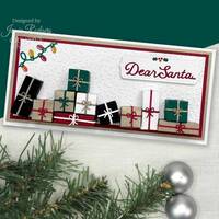 Creative Expressions Jamie Rodgers Holiday Lights Border and Corner Craft Die