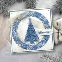 Creative Expressions Jamie Rodgers Holiday Poinsettia Rings Craft Die