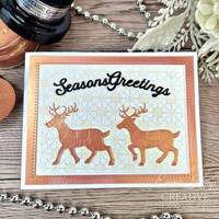 Creative Expressions Jamie Rodgers Holiday Christmas Essential Sentiments Craft Die