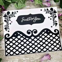 Creative Expressions Jamie Rodgers Fairy Wishes Entwined Rose Border Craft Die