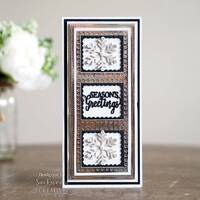 Sue Wilson Dies Mini Expressions Season's Greetings CEDME089