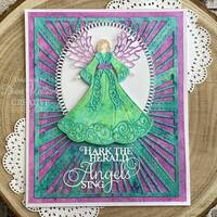 Creative Expressions Sue Wilson Festive Hark the Herald Angels Sing CEDME140