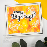 Sue Wilson Noble Shadowed Sentiments Collection Sending Big Hugs CEDNE014