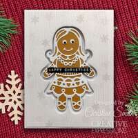 Creative Expressions Paper Cuts Festive Gingerbread Girl Craft Die CEDPC1244