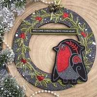 Creative Expressions Paper Cuts Festive Robin Craft Die CEDPC1247