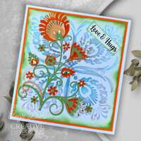 Creative Expressions Paper Cuts Folk Flora Craft Die CEDPC1252