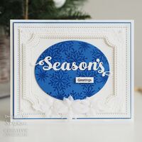 Sue Wilson Die & Stamp Set Festive Collection Seasons CEDSD024