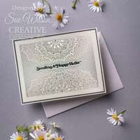 Sue Wilson Mini Shadowed Sentiments Sending a Happy Hello - CEDSS044