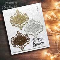 Sue Wilson Festive Shadowed Sentiments - Tis The Season - CEDSS052