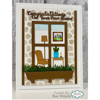 Window Dressing Craft Dies By Sue Wilson