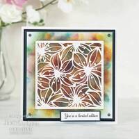 Creative Expressions Stencil Jamie Rodgers Clematis Burst
