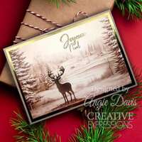 Creative Expressions Woodland Friends Stencil 6 in x 6 in by Taylor Made Journals - CEST166