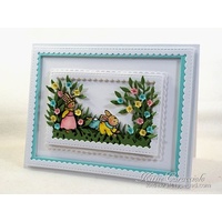 Pink Ink Impression Obsession Clear Stamps Sunny Bunnies