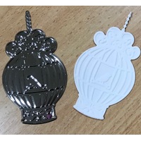 Cut and Foil Die Hotfoil Stamp Nouveau Hanging Cage