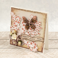 Cut and Foil Die Hotfoil Stamp Lavish Ballroom Sweeping Botanicals