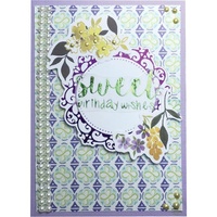 Cut and Foil Die Hotfoil Stamp Decorative Nesting Circular Flourished Frames