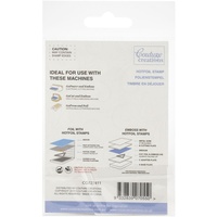 Couture Creations Hotfoil Stamp Peaceful Peonies Waving Ribbon