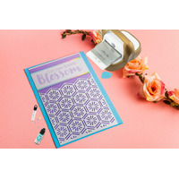 Couture Creations - Parkside Crafts Cutting Die Set - Geometric Floral Background