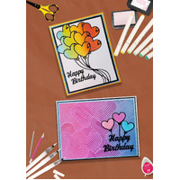 Couture Creations - Parkside Crafts Cutting Die Set - Heart Balloons