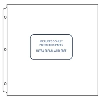 Couture Creations Classic Faux Leather 12x12 Album Cool Grey
