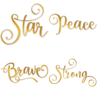 Couture Creations Cut Foil Emboss Sentiment Bundle 2