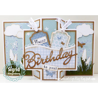 Marianne Design Collectables Dies With Stamps Banners Birthday