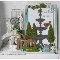 Marianne Design Craftables Dies Garden Fountain CR1300