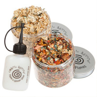 Cosmic Shimmer Gilding Flakes 200ml Silver Moon