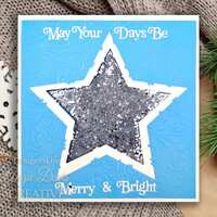 Cosmic Shimmer Spangles Blue Flint Duo Set