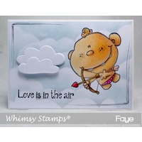 Whimsy Stamps Cute Cupid