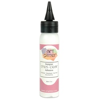 Art Glitter Designer Dries Clear Adhesive 60ml Plus Metal Tip