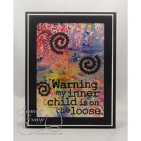 Impression Obsession Die Spiral Flowers DIE042I 