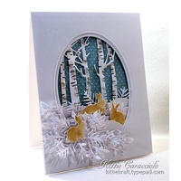 Impression Obsession Die Pine Sprig Cluster DIE097M 