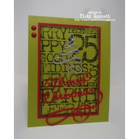 Impression Obsession Die Merry Tree DIE106S 