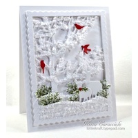 Impression Obsession Die Small Bird Set DIE154A 