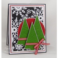 Impression Obsession Die Christmas Tree Cutout DIE240V 