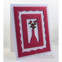 Impression Obsession Die Rectangle 6in1 Frames DIE242YY 