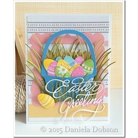 Impression Obsession Die Easter Greetings DIE256N 