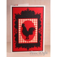 Impression Obsession Die Roosters & Chickens DIE273Z 