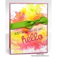 Impression Obsession Die Hello DIE376B 