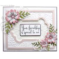 Sue Wilson 3D Embossing Folder 5.75 x 7.5 Rose Bed