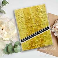 Creative Expressions Daffodil Dreams 5 in x 7 in 3D Embossing Folder EF3D-073