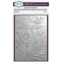 Creative Expressions Sunshine Serenade Embossing Folder and Stencil Bundle