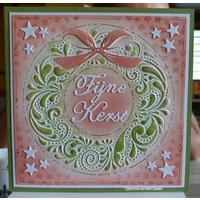 Nellie Snellen 3D Embossing Folder 6x6 Wreath EF3D007