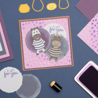 Nellie Snellen Background 3D Embossing Folder - Cheetah - EF3D079