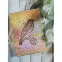 Woodware Clear Singles 3” x 4” Stamp - Bluebird - FRM074