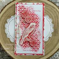 Woodware Clear Singles 4” x 6” Stamp Set - Grungy Borders - FRS10138