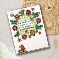 Woodware Clear Singles 4” x 6” Stamp Set - Birdwatching - FRS1040
