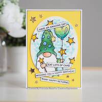 Woodware Clear Stamps Wizard Gnome