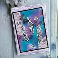 Woodware Stencil - 6in x 6in - Quito - FRST080